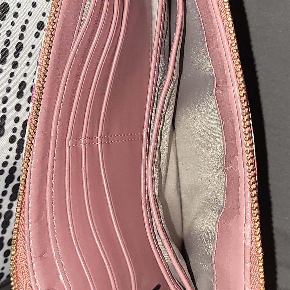 Coach Heart Pink and Purple WRISTLET - Picture 3 of 9